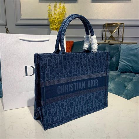 dior tote bag dark blue|christian Dior tote bag personalized.